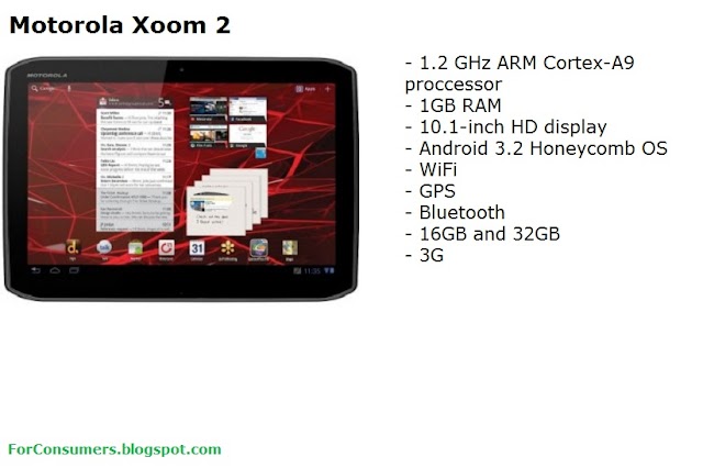 Motorola Xoom 2 tablet specs and review