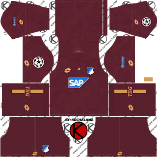 TSG Hoffenheim 2018/19 UCL Kit - Dream League Soccer Kits