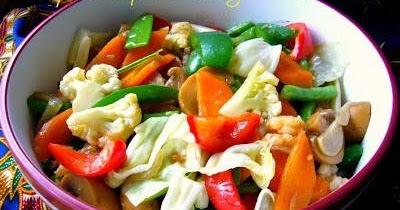Resepi Sayur Goreng Campur Cendawan Inggris Juara