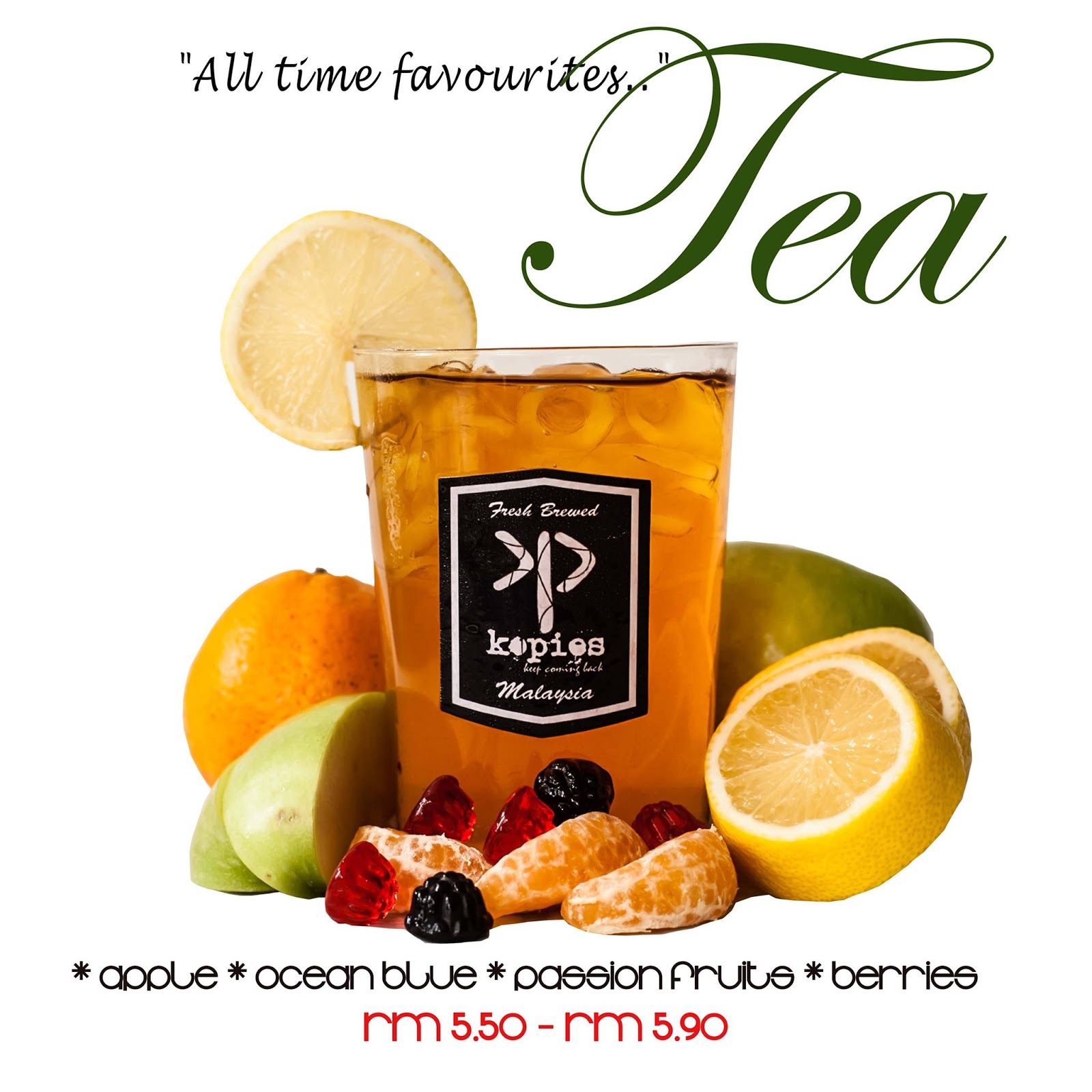 Dunia Kopi KPkopies NEW FLAVOUR ALL ABOUT TEA