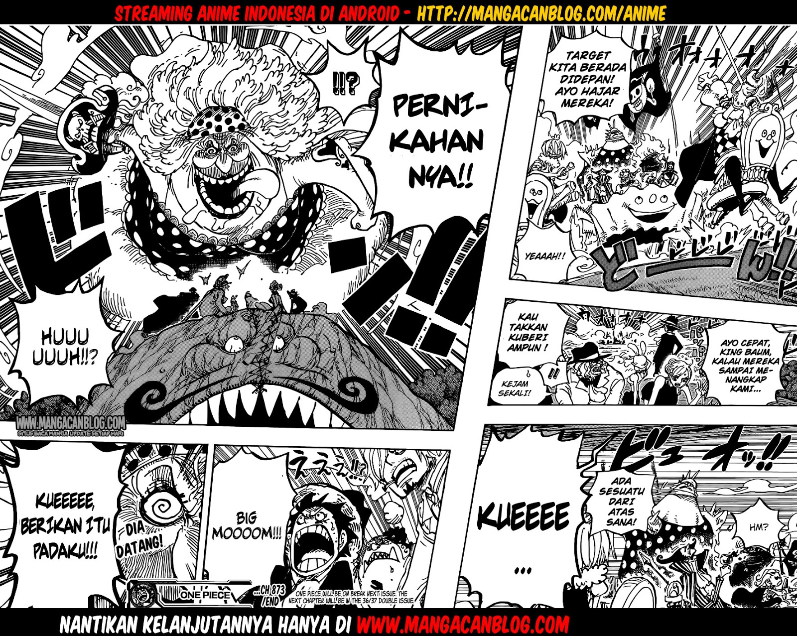 Baca One Piece Terbaru Indo 873 Mangajo Komik