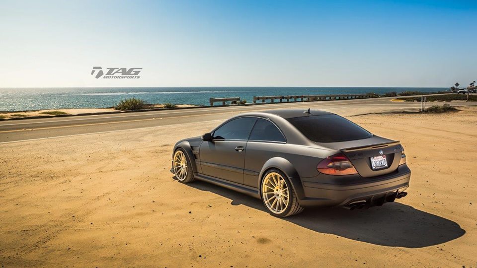 Matte Mercedes CLK 63 AMG