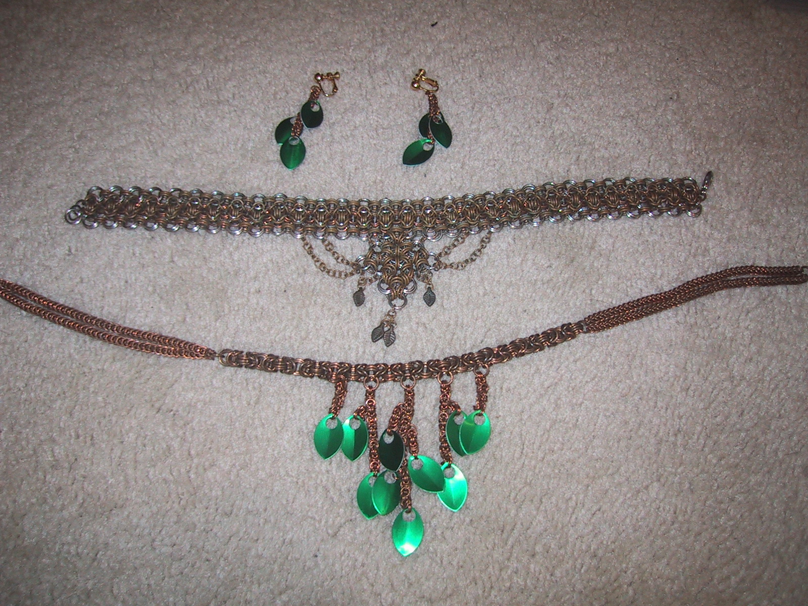 Everyday Creations: Woodsy Outfit -- Chain mail and leather