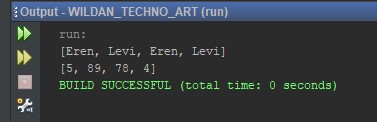 Memanggil semua data pada ArrayList Memanggil semua data pada ArrayList