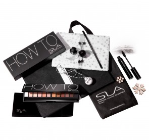 Rezension: Geschenkset: SLA Lidschatten-Palette #HOW_TO und "Oversize Fiber eye catcher mascara"