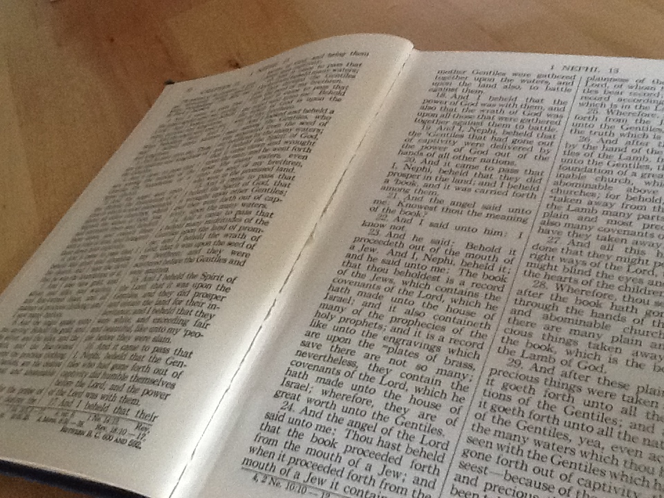 Old LDS Treasures (SOLD) Book of Mormon (1962) Large Print