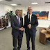 Bundestag it was a pleasure to meet Aliko Dangote again in his Lagos office.