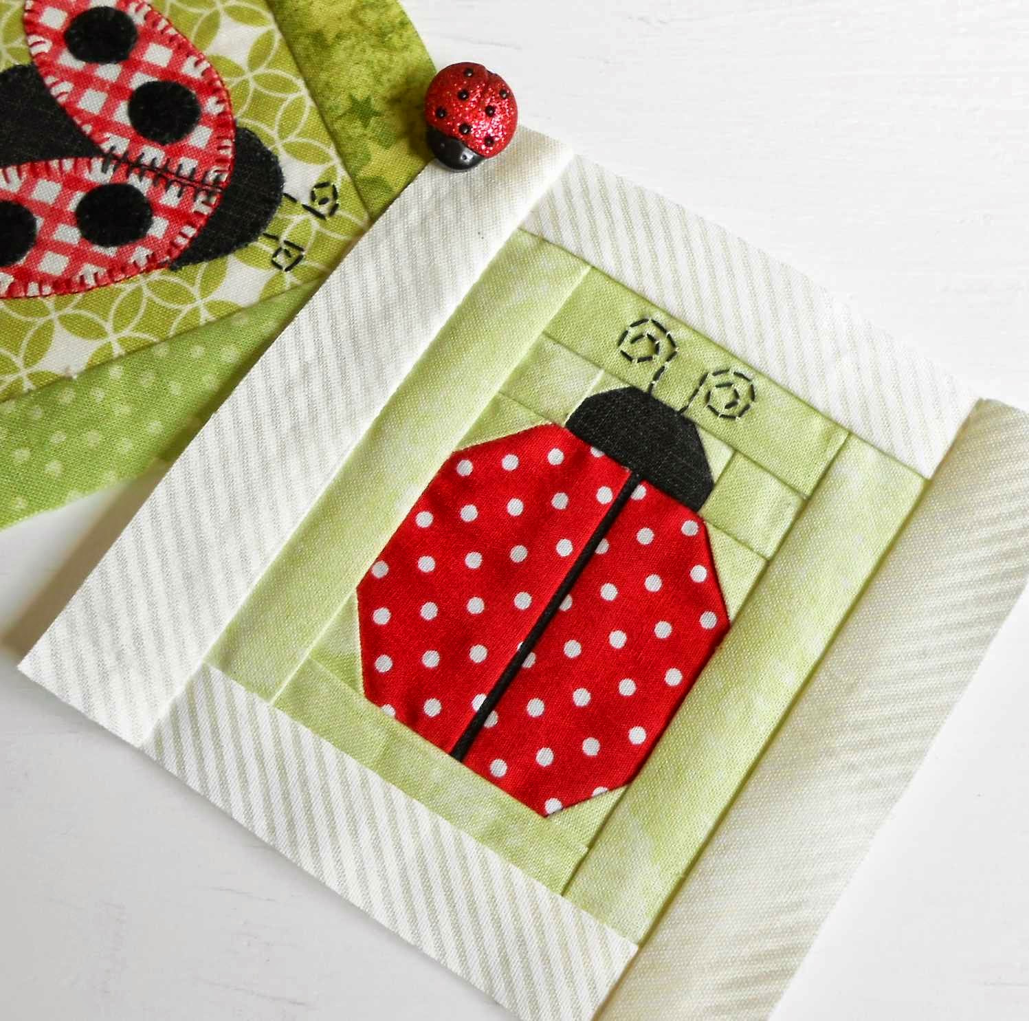 The Patchsmith Ladybug Blocks