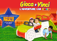 Gioca e vinci 86 Adventure Car per i tuoi bambini Logo Gioca e vinci 86 Adventure Car per i tuoi bambini