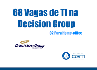 Vagas Com o Logo da Decision Group