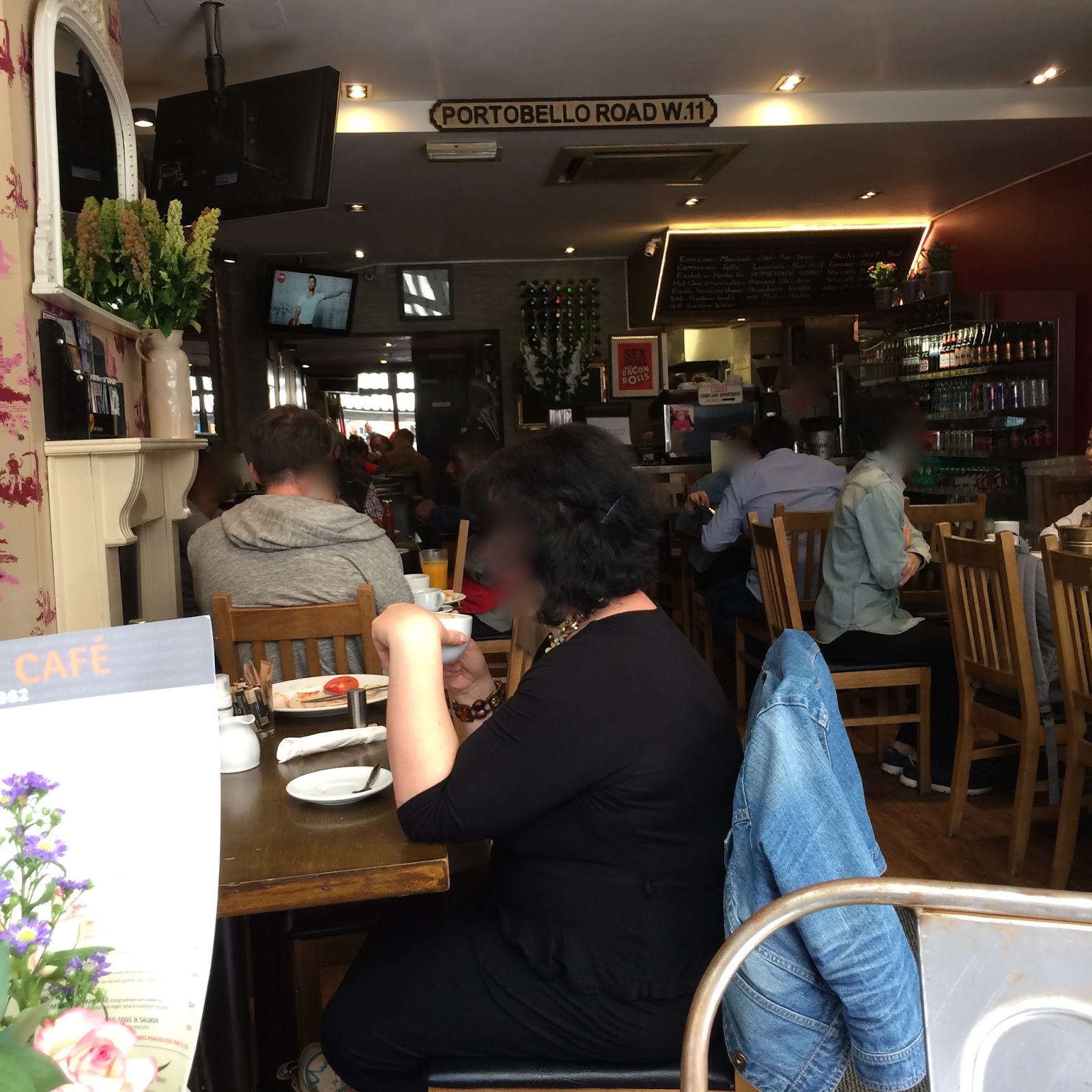 The Fry up Inspector Mike's Cafe London