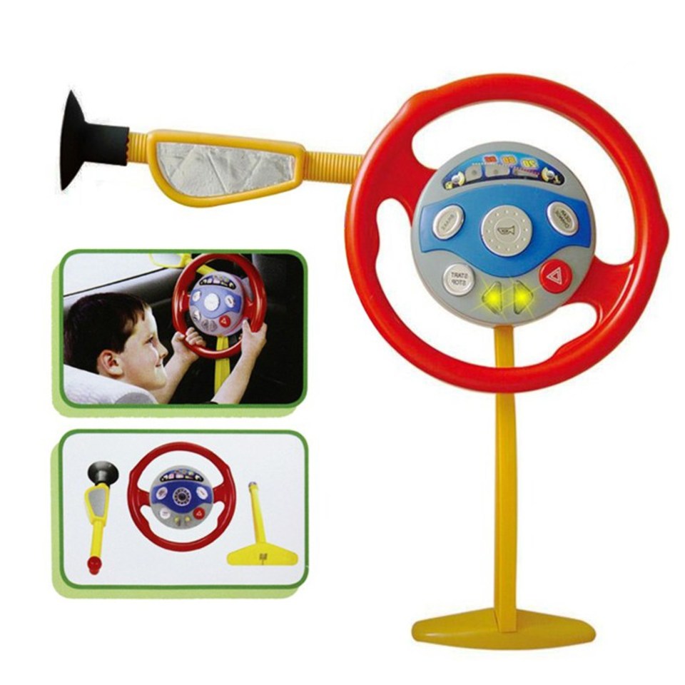Steering Wheel Car Seat Toy