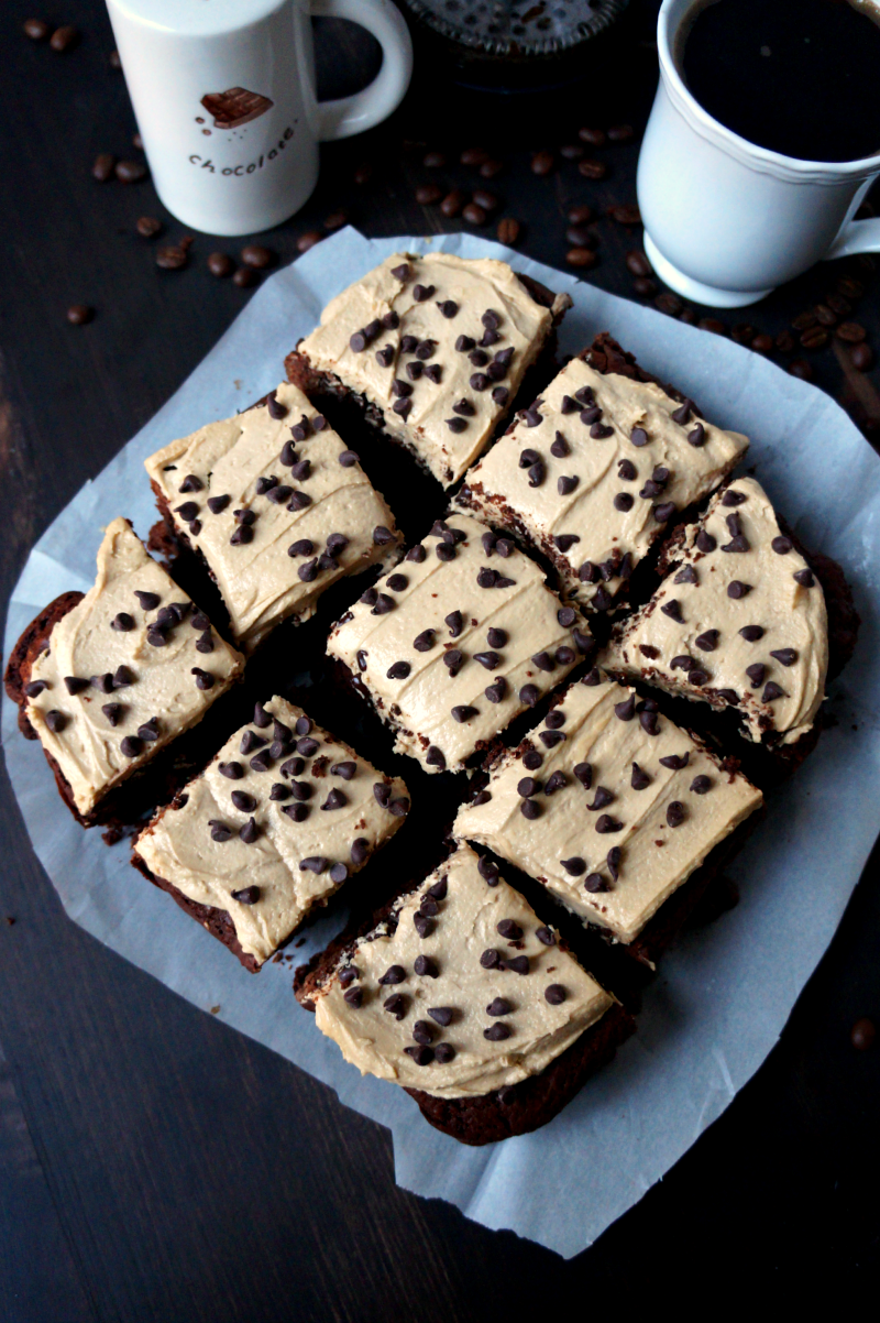 Cappuccino Brownies {Guest Post by The Baking Fairy}
