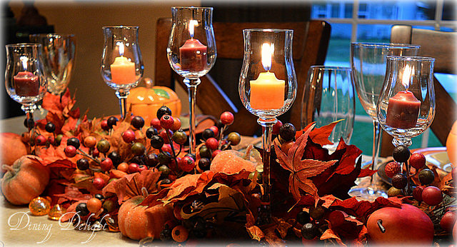 Dining Delight: Thanksgiving Tablescape 2015