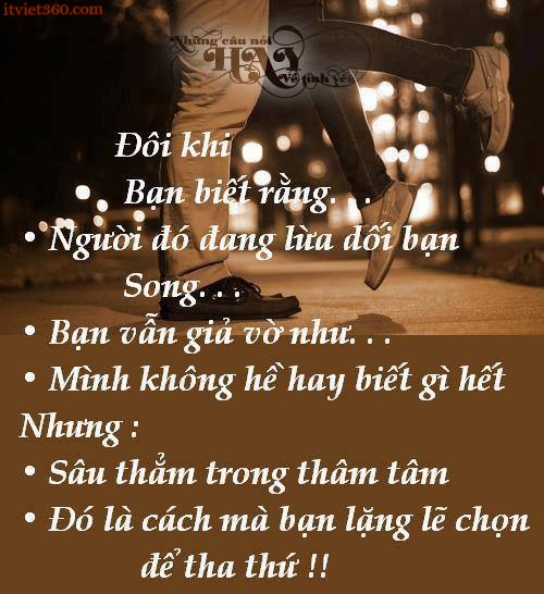 Những câu nói hay về tình yêu buồn