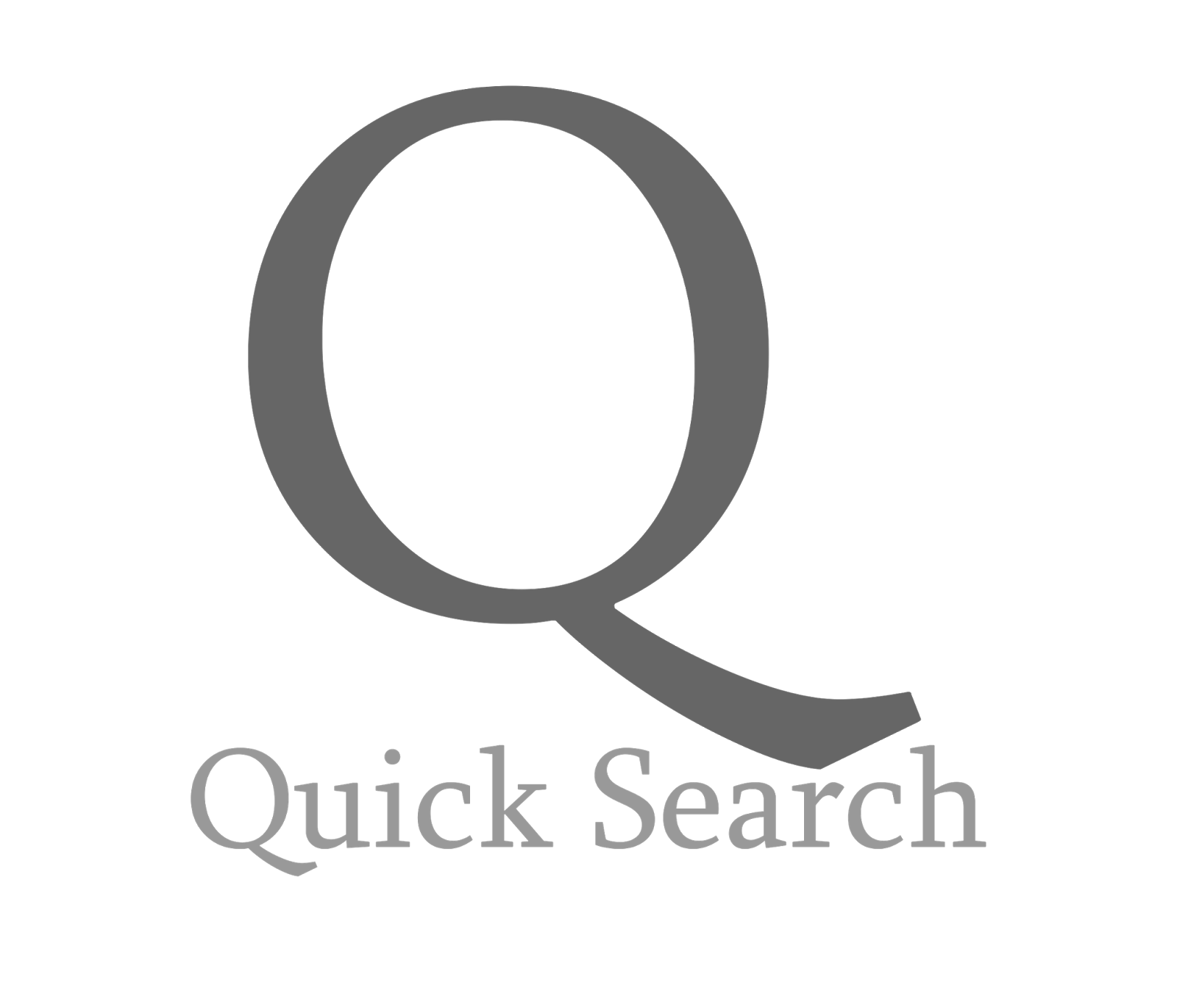 Quick Search Logo 1 Slashky Desain