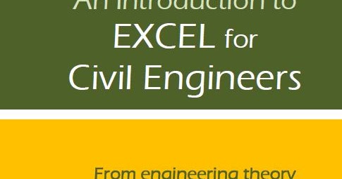 الجغرافيا : دراسات و أبحاث جغرافية: An Introduction to EXCEL for Civil ...