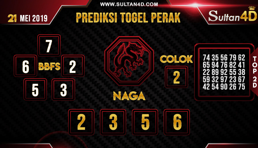 PREDIKSI TOGEL PERAK SULTAN4D 21 MEI 2019