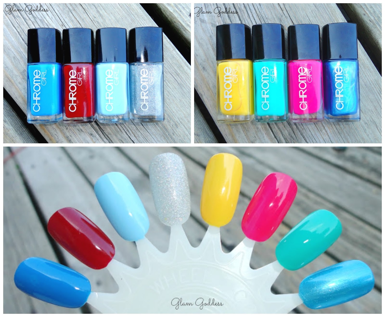 The Glam Goddess Chrome Girl Nail Polish Review/Swatches