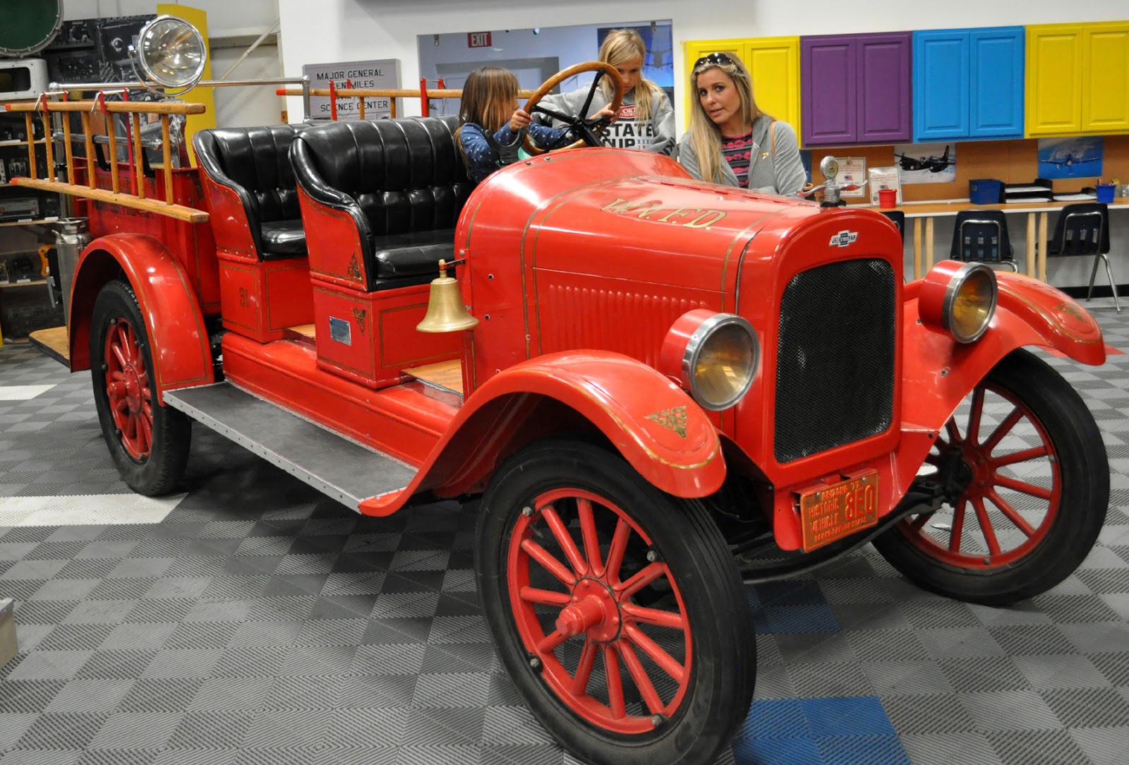 Just A Car Guy Wonderful Fire Truck For Kids To Play On At The Palm