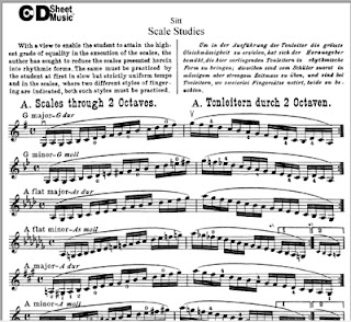 Hans Sitt Scales - Método de Escalas