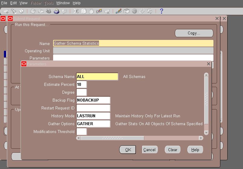 Learning Oracle Gather Schema and Tables Statistics
