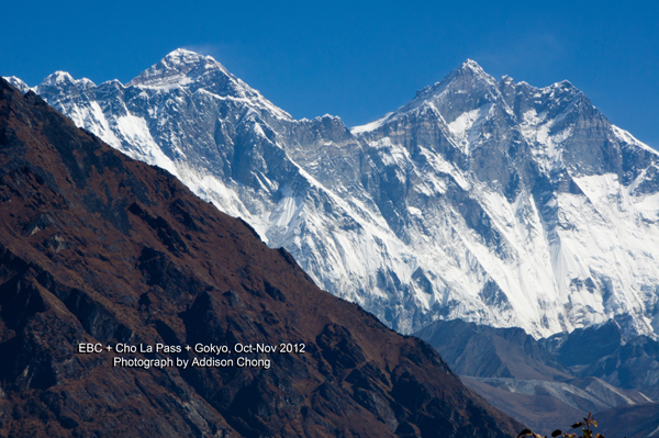 Everest, Lhotse, Nuptse