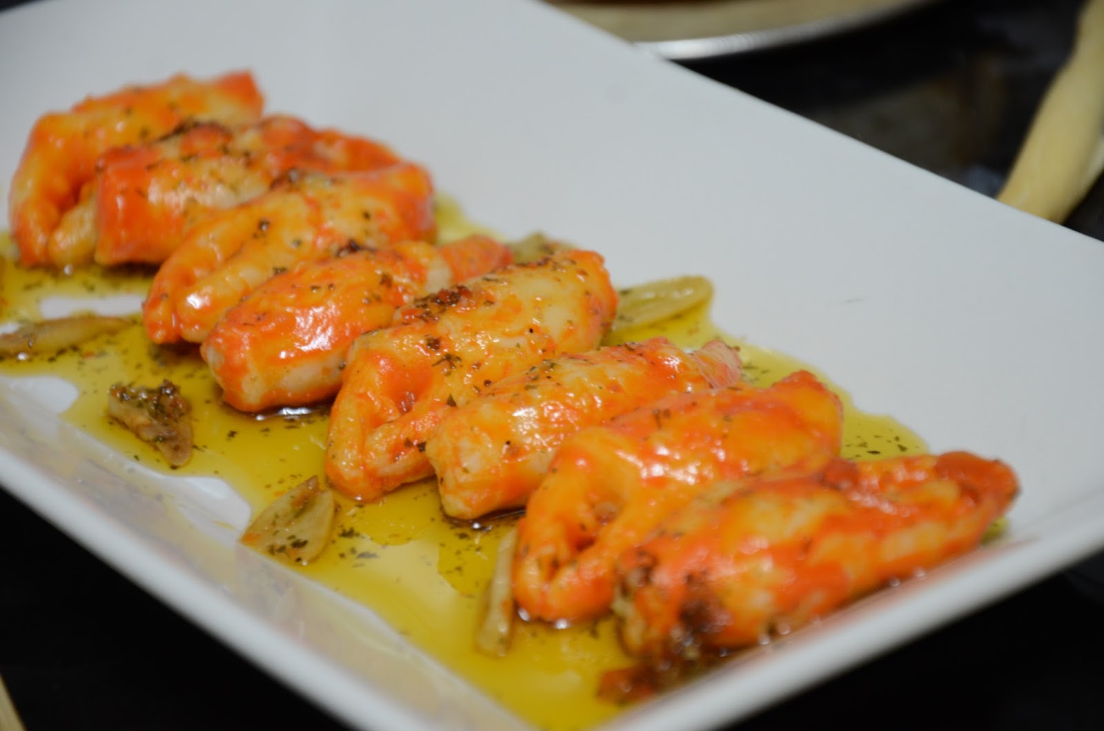 PINZAS DE CANGREJO AL AJILLO