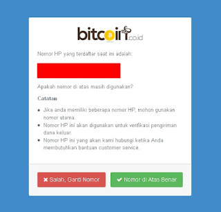 cara daftar, verifikasi bitcoin, dan transaksi di VIP Bitcoin.co.id