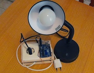 Έλενχος  ηλεκτρικής λάμπας με Bluetooth Arduino