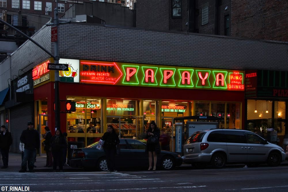 New York Neon Papaya King