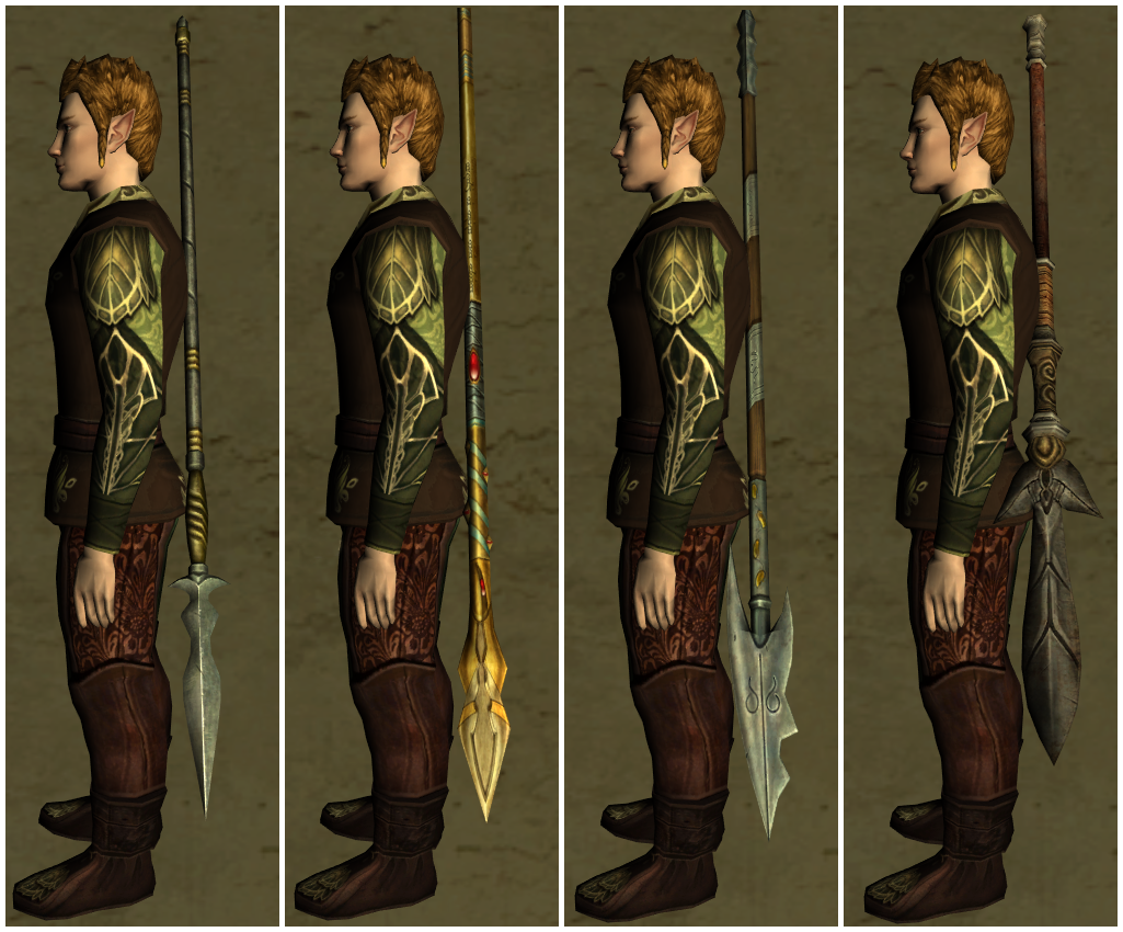 Material MiddleEarth Warden's Javelin Skins Collection