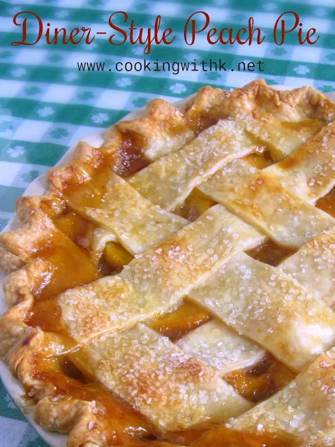 Perfect Peach Pie, a Southern classic pie made with simple ingredients, sliced fresh juicy peaches, brown sugar, cornstarch, a little vanilla, and piled high in a homemade buttery, flaky crust.  Truly, a summer treat during peach season!