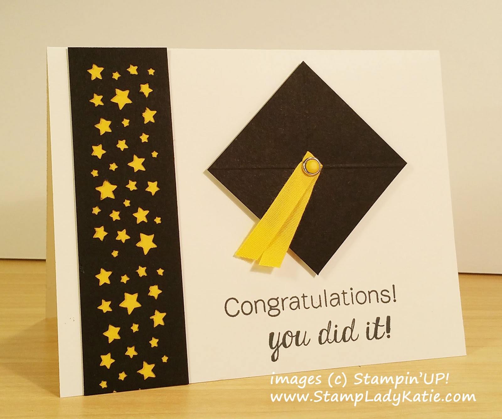 Confetti Stars Graduation Congratulations