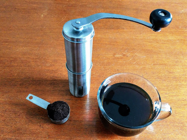 Coastal Brew manual coffee grinder #giveaway #ad