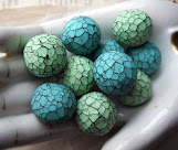 My Faceted Polymer Clay Bead Tutorial at the Sculpey Website!