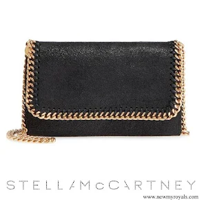 Meghan Markle carried Stella McCartney Shaggy Deer Faux Leather Crossbody Bag