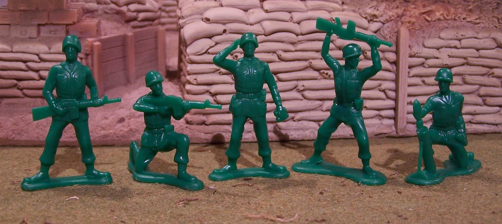 WWII Plastic Toy Soldiers Disney / Pixar Toy Soldiers