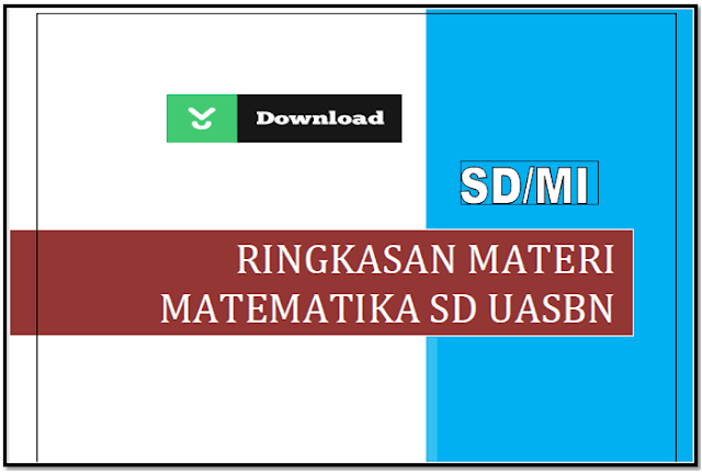 Rangkuman Materi Un Matematika Sd Mi Lengkap Dengan Media Pembelajaran File Catatan Guru