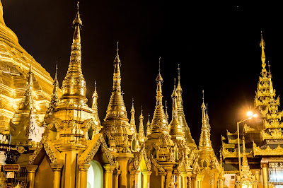 Pagode Shwedagon - Yangon - Birmanie - Myanmar