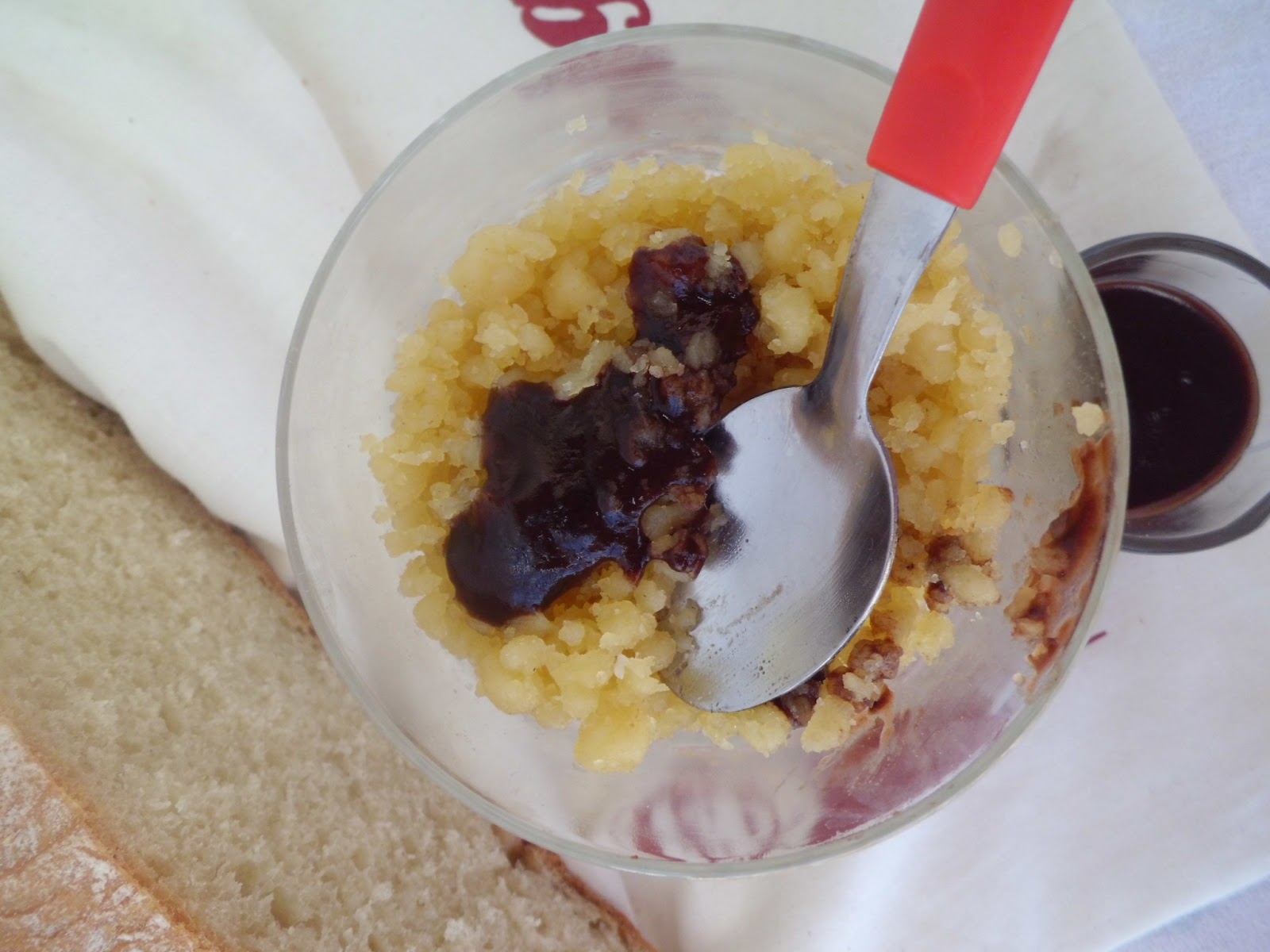 COMIDA COLOMBIANA MIGAS CON CHOCOLATE