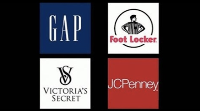 Gap, JCPenney, Victoria's Secret, Foot Locker: 465 store closures in 48 hours