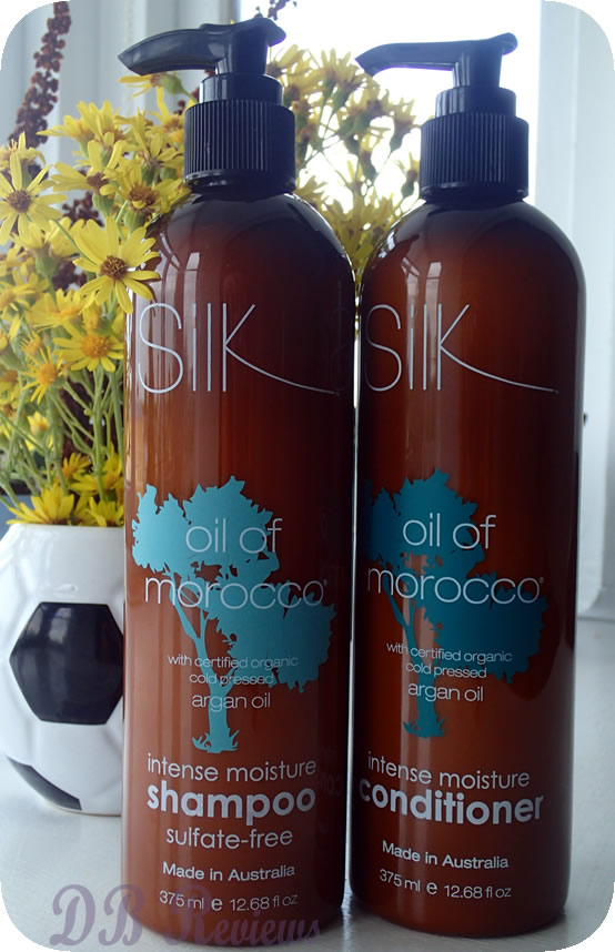 Silk Oil of Morocco Intense Moisture Shampoo and Conditioner DB