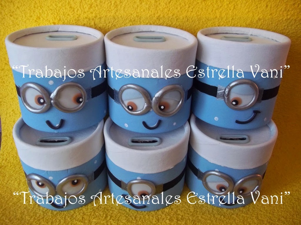 "TRABAJOS ARTESANALES "ESTRELLA VANI": Mis Minions baby...