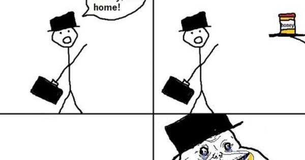 хани айм хоум мем.