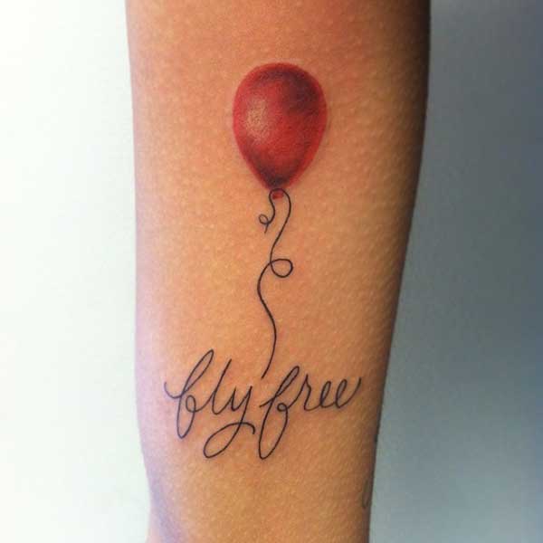 tatuagens de balões para as meninas tatuagens de balões para as meninas