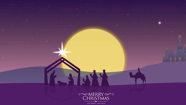 Animated Birth of Jesus Christ Screensaver