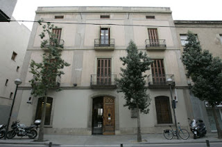 Fachada de la Casa Turull, sede del museo de arte de Sabadell