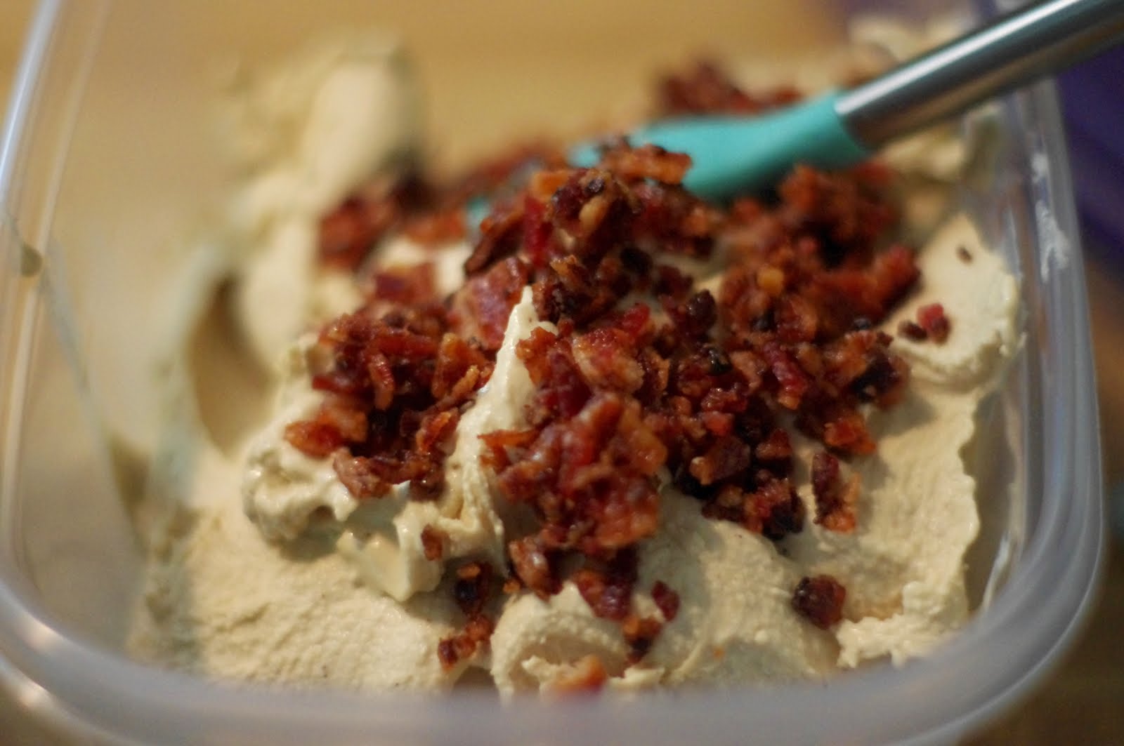 M Cubed Candied Bacon Ice Cream