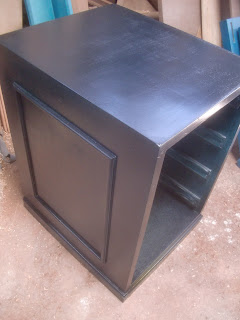 Decoraciones Manualidades En Madera: Pintado De Mueble Rustico Color Azul